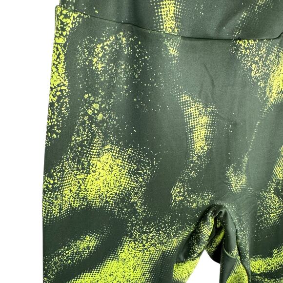 Gymshark Moss Olive Print Power Original Skinny Ankle Fit Leggings Size S - Picture 3 of 5
